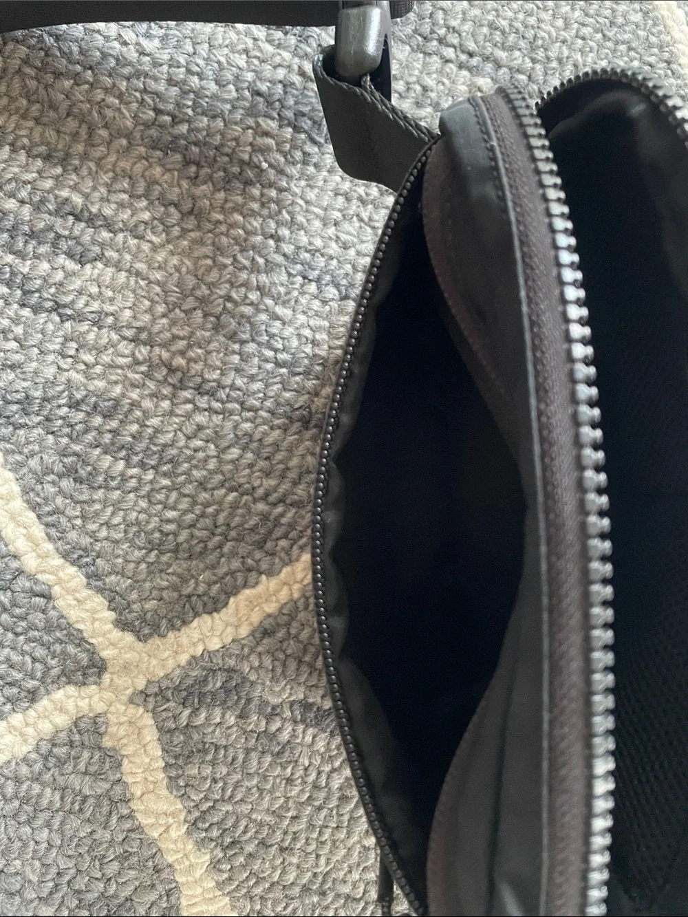 lululemon athletica Black Crossbody Belt Bag